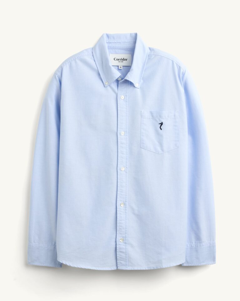 Chemise Miles Oxford en chambray délavé, Corridor