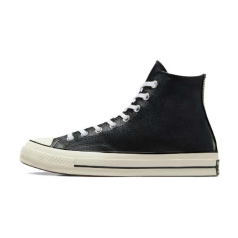 Converse Chuck 70 Leather montante en cuir noir