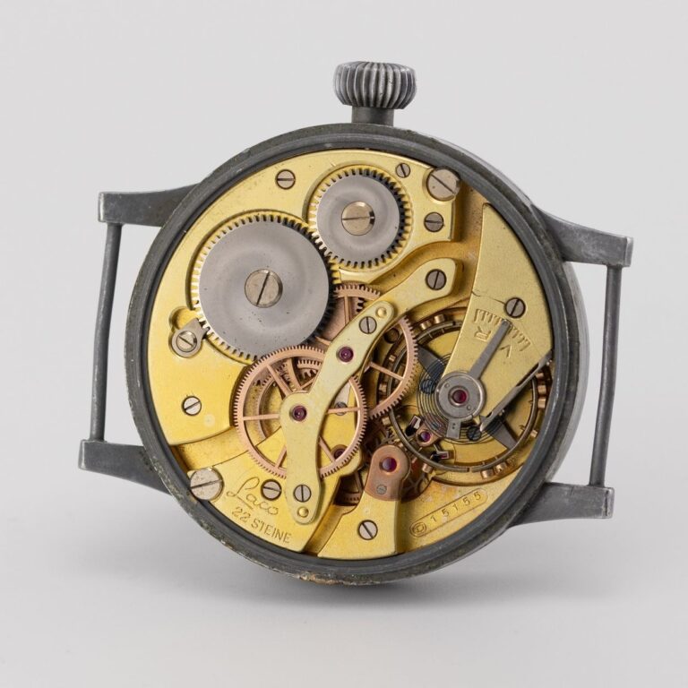 Détail de la Laco B-Uhr, vers 1941