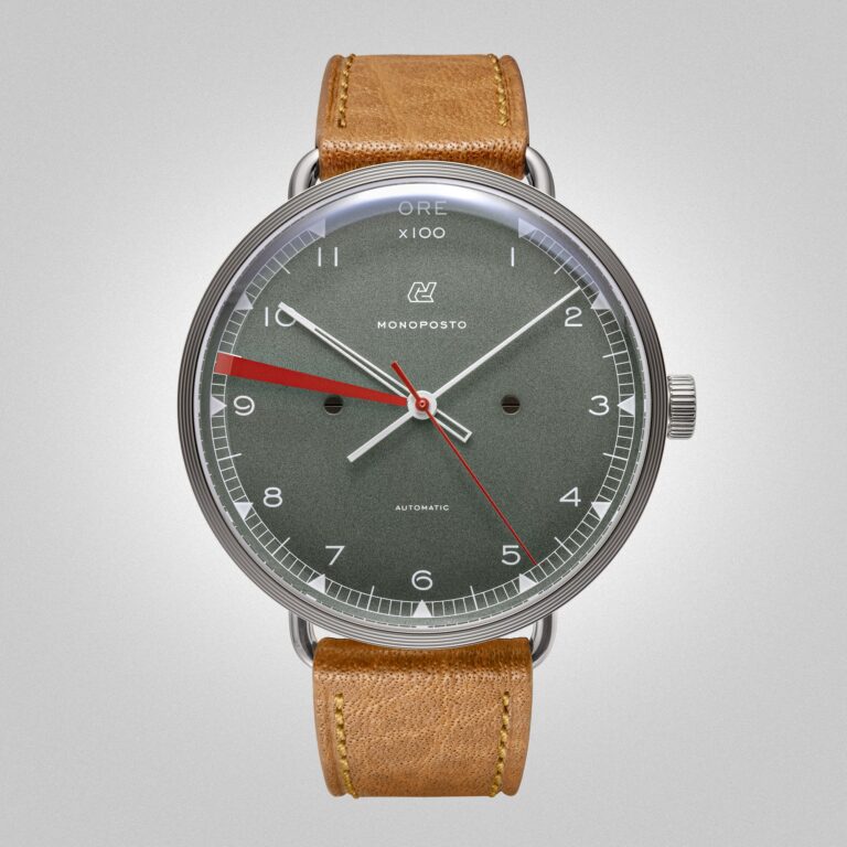 Montre Autodromo Monoposto Series Two automatique à cadran vert mousse, 43 mm