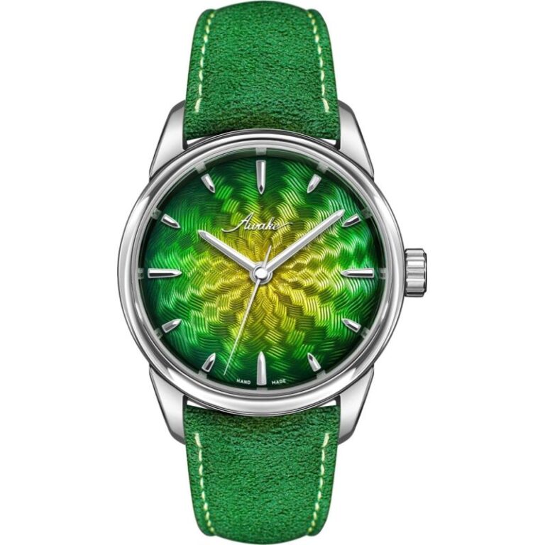 Montre Awake Sơn Mài Guilloché Main Borealis, cadran guilloché main et laqué, 38 mm