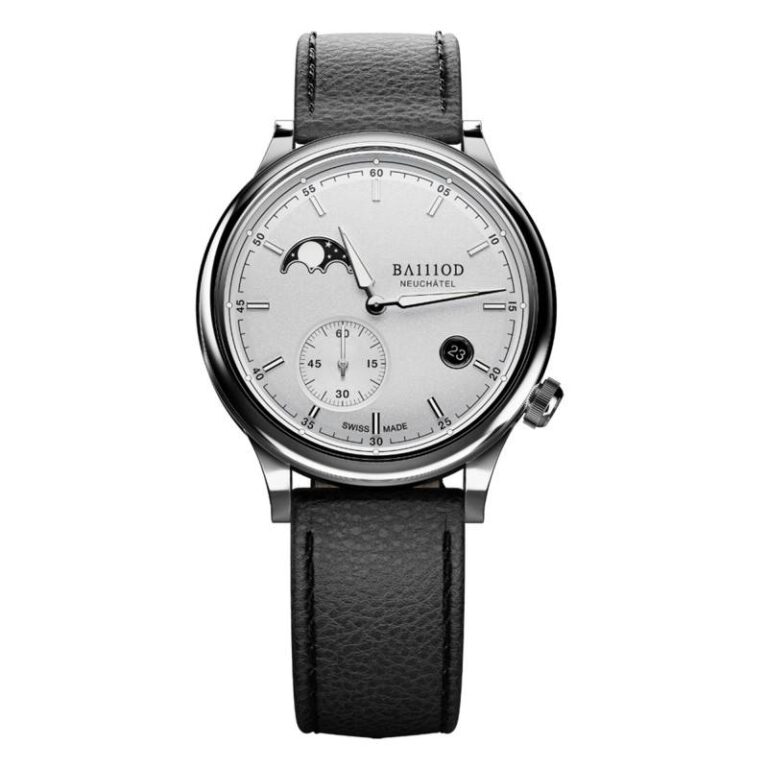 Montre BA111OD Chapitre 8 Moonphase White à phase de lune, 41 mm