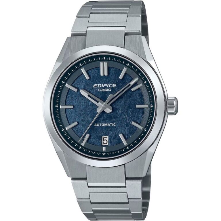 Montre Casio Edifice EFK-100D-2AER automatique à cadran bleu et bracelet acier