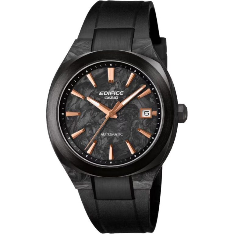 Montre Casio Edifice EFK-200XPB-1AER automatique à cadran en carbone forgé, 38 mm