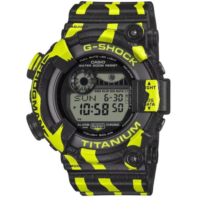 Montre de plongée Casio G-Shock Frogman GW-8200TPF-1ER solaire, 51 mm