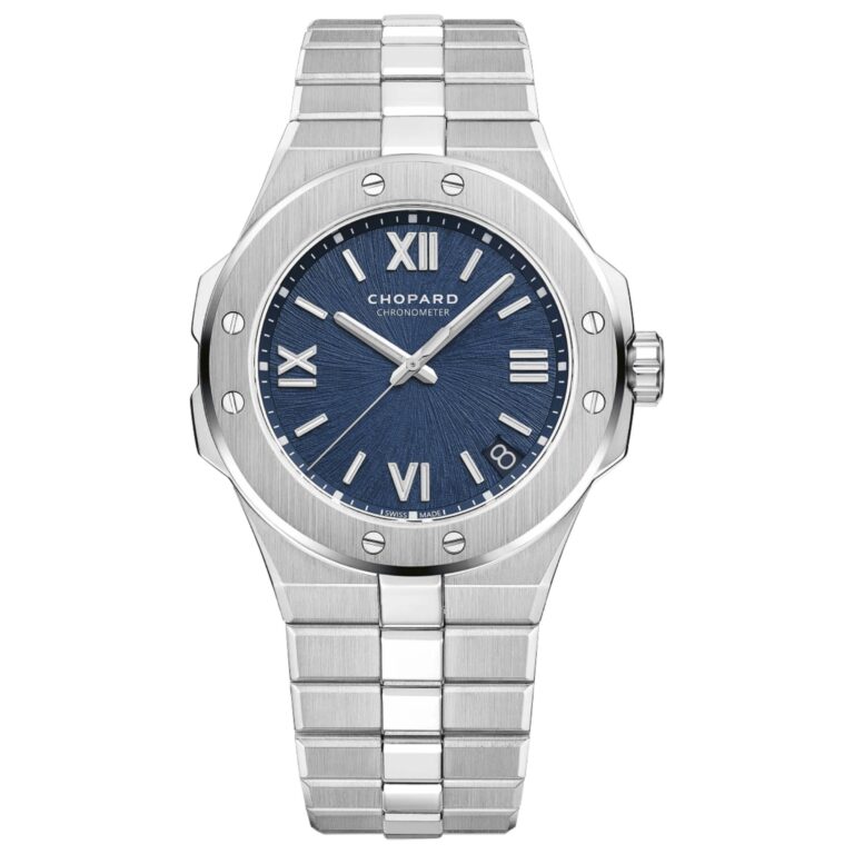 Montre Chopard Alpine Eagle 41 mm en acier à cadran bleu