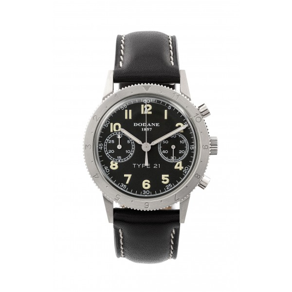 Chronographe Dodane Type 21 Anniversaire 160 ans, finition brossée