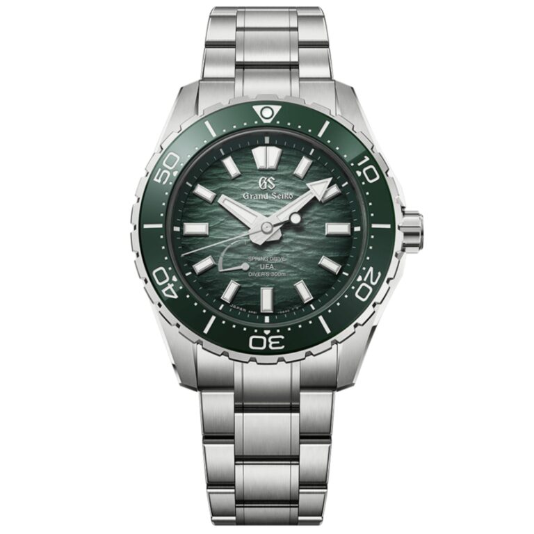 Montre de plongée Grand Seiko Evolution 9 Spring Drive U.F.A. Ushio 300 Diver en titane, 40,8 mm
