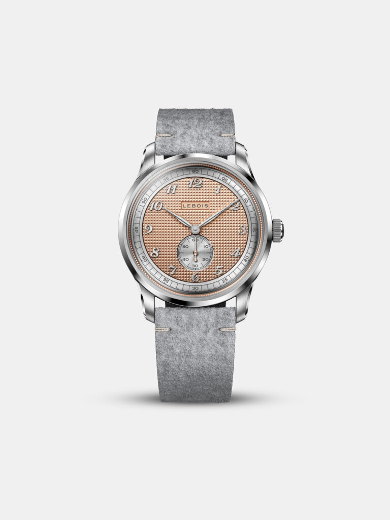 Montre Lebois & Co Heritage Atelier Small Seconds à cadran clous de Paris, 37,8 mm