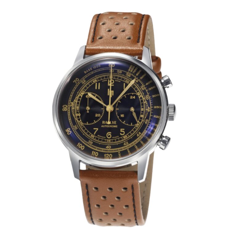 Montre Lip Rallye Chrono Autodrome 671826 à cadran noir
