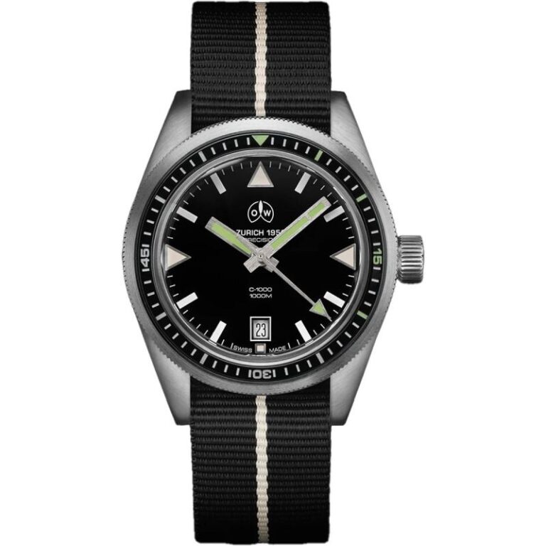 Montre Ollech & Wajs OW C-1000 Mk II sur bracelet nylon type RAF