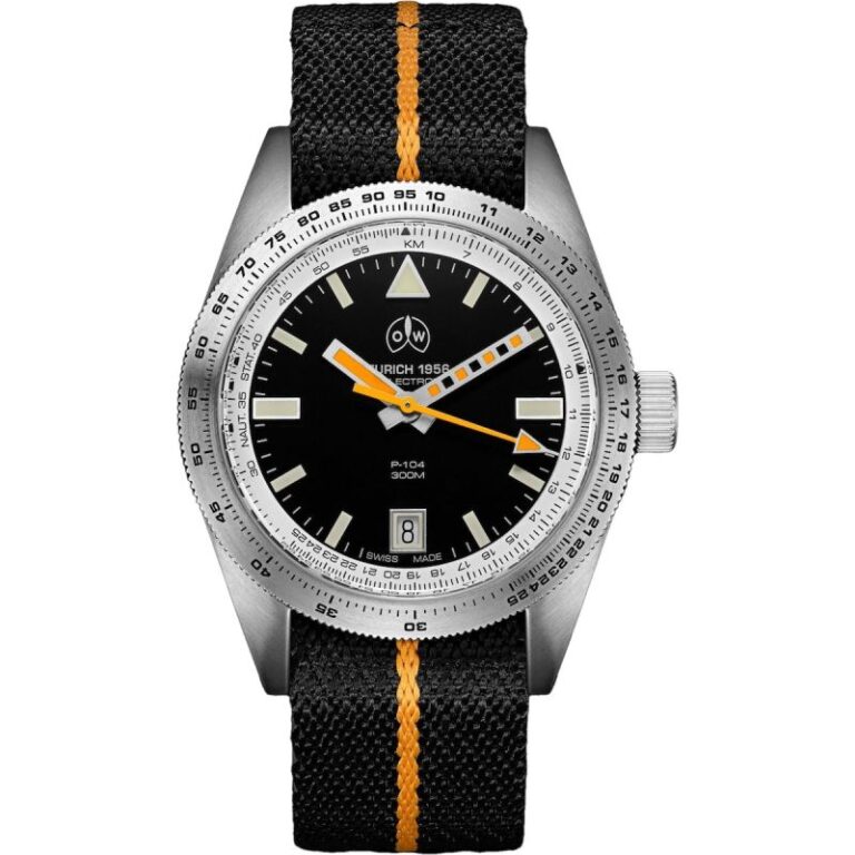 Montre d’aviateur Ollech & Wajs OW P-104 Selectron automatique, 39,5 mm