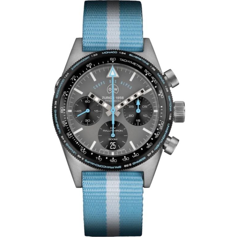 Montre chronographe Ollech & Wajs OW Rallychron Coupe des Alpes, 39,5 mm
