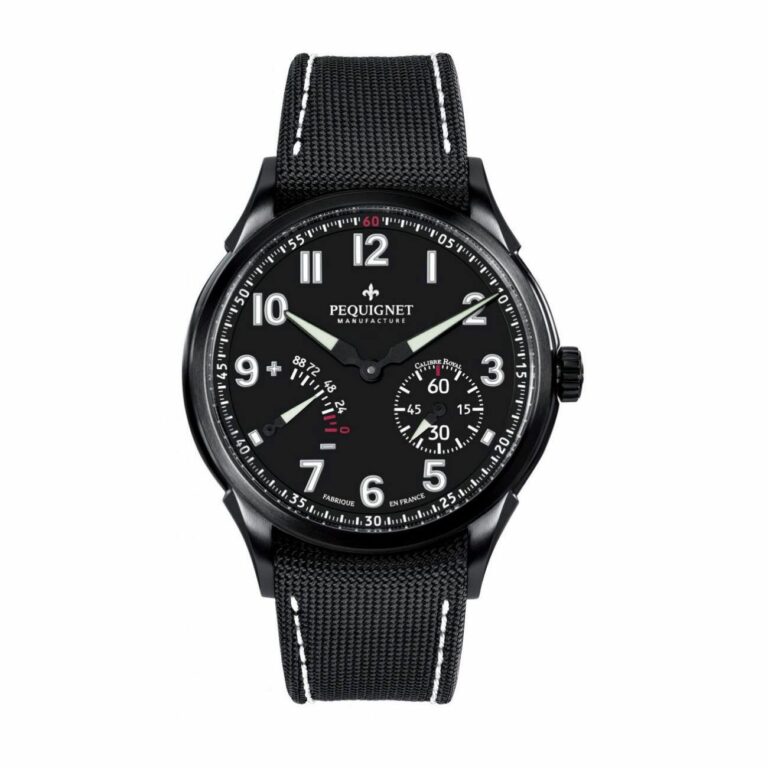 Montre Pequignet Royale Titane, vue de face