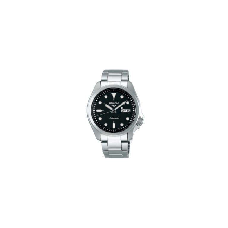Montre automatique Seiko 5 Sports SRPE55K1 à cadran noir