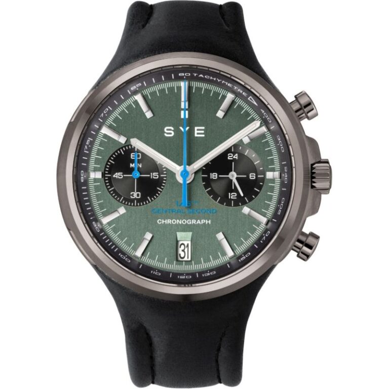 Montre SYE MOT1ON Chronograph Bullit en titane, vue de face