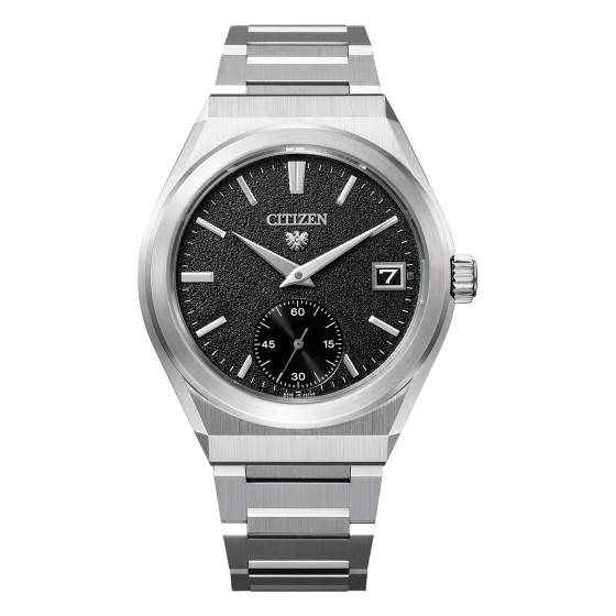 Montre The Citizen Mechanical automatique NC1000-51E à cadran noir, 40 mm