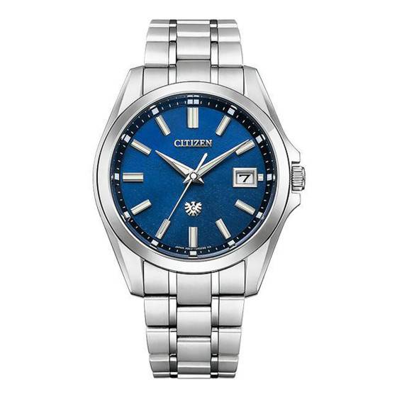 Montre The Citizen Super Titanium Eco-Drive AQ4091-56L à cadran bleu, 40 mm