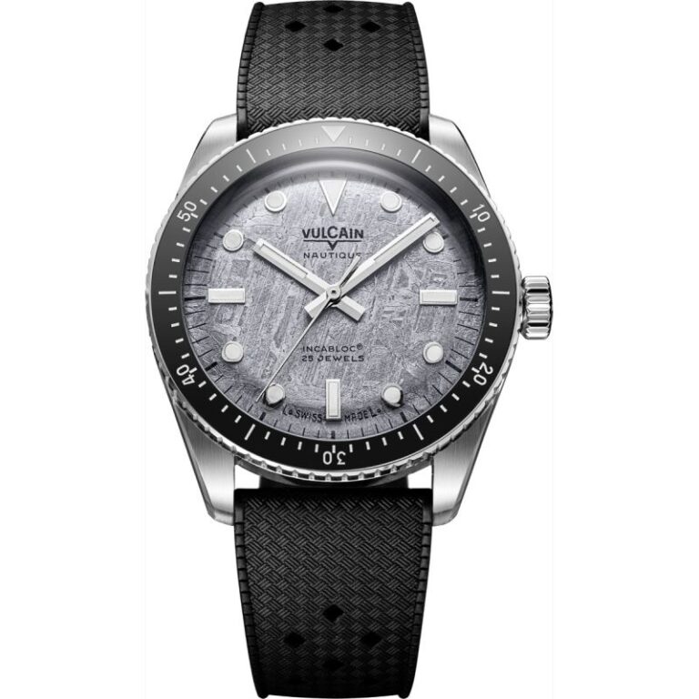 Montre de plongée Vulcain Skindiver Nautique à cadran en météorite