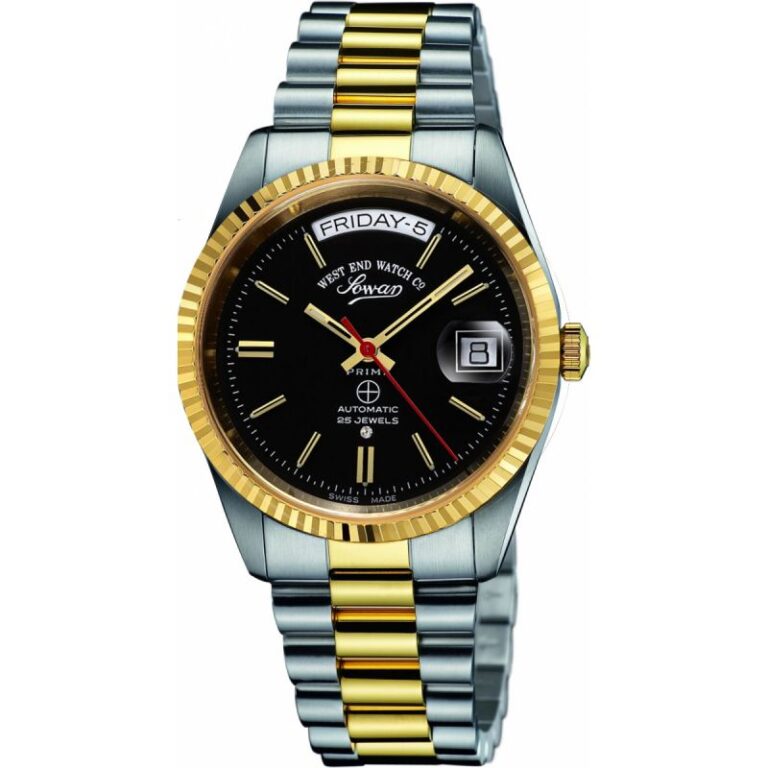 Montre West End Watch Co. The Classics automatique, version Silver/Gold/Black