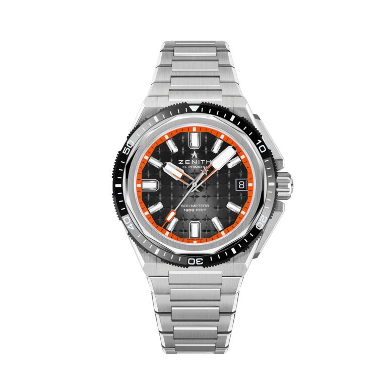 Montre de plongée Zenith Defy Extreme Diver El Primero à cadran noir et bracelet titane, 42,5 mm