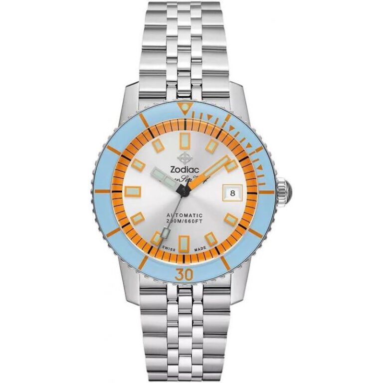 Montre Zodiac Super Sea Wolf ZO9304, vue de face