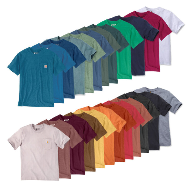 T-shirt de travail Carhartt Workwear avec poche poitrine