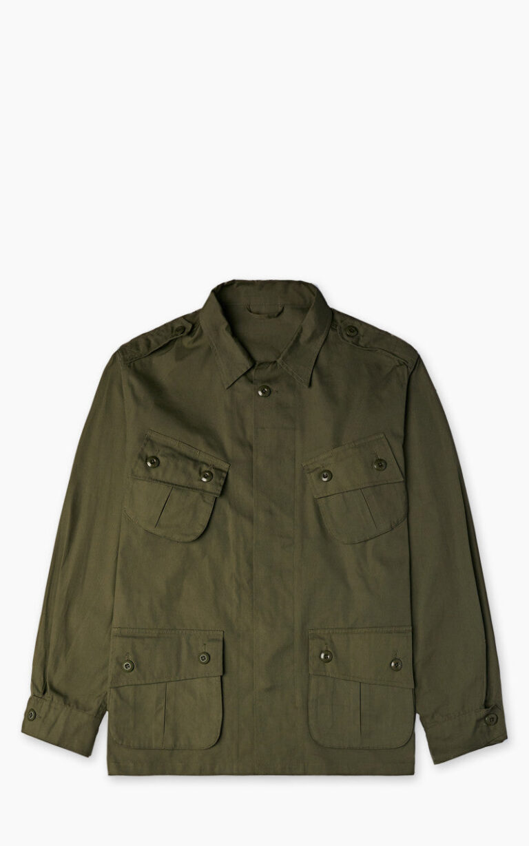 Veste Elias Jungle Jacket en coton vert, Fortela